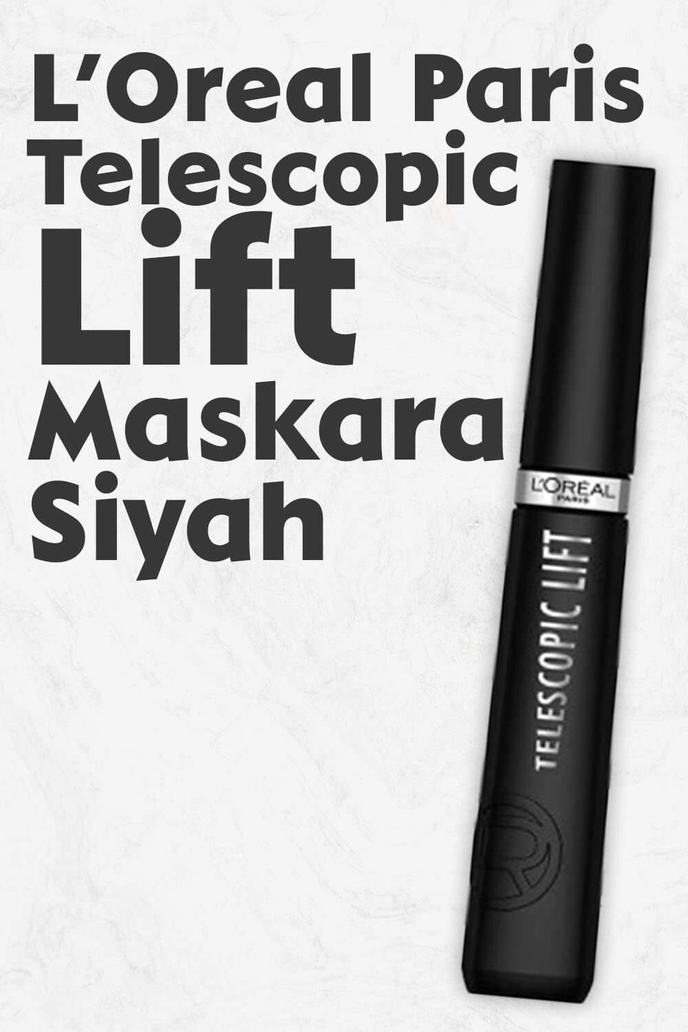 Loreal Paris Telescopic Lift Maskara Siyah