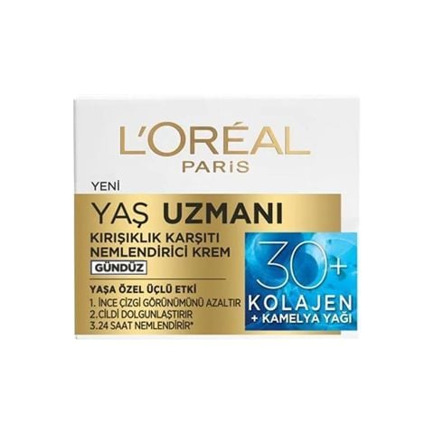 Loreal Paris Yaş Uzmanı Nemlendirici Gündüz Kremi 30+ 50 ml
