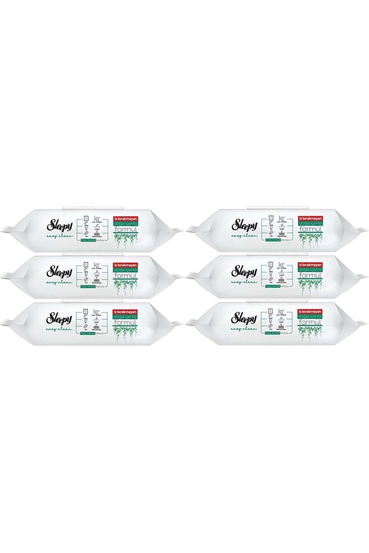 Sleepy Easy Clean Yüzey Temizlik Havlusu 100 Yaprak (6 Lı Set) 600 Yaprak