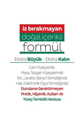 Sleepy Easy Clean Yüzey Temizlik Havlusu 100 Yaprak (6 Lı Set) 600 Yaprak