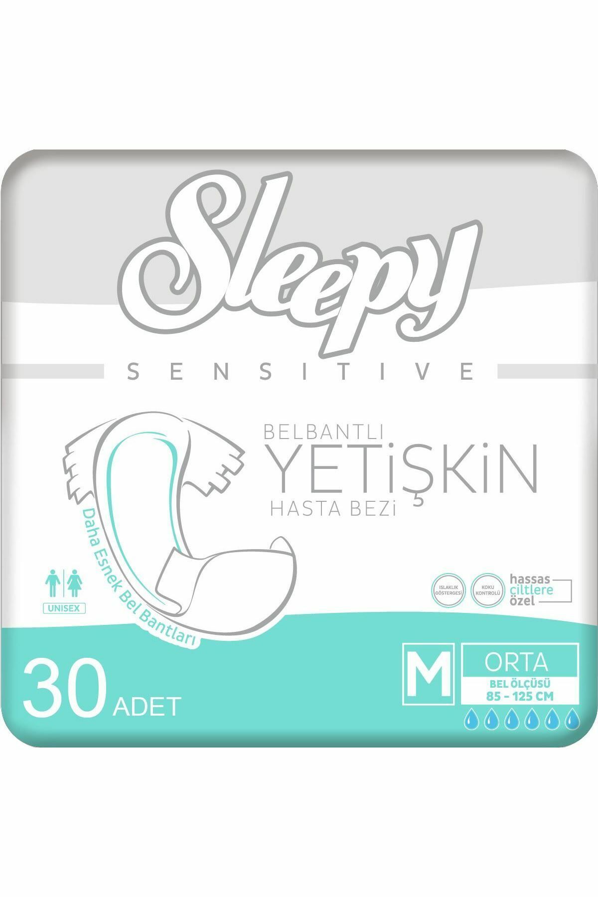 Sleepy Medium Yetişkin Hasta Bezi 30 Adet