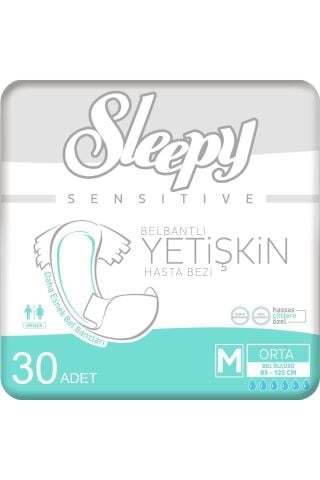 Sleepy Medium Yetişkin Hasta Bezi 30 Adet