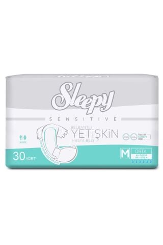 Sleepy Medium Yetişkin Hasta Bezi 30 Adet