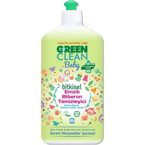 Green Clean 500 ml Baby Emzik Biberon Temizleyici