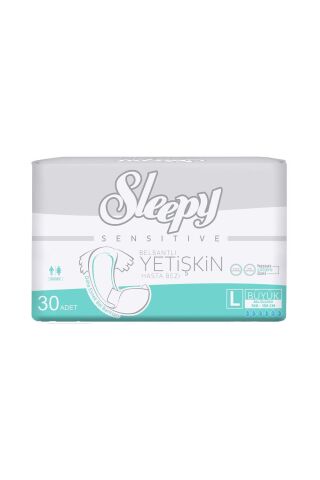 Sleepy Sensitive Yetişkin Bezi Large 30 Adet