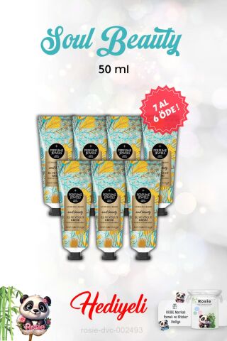 El Ve Vücut Kremi Soul Beauty 7 AL 6 ÖDE ve Rosie