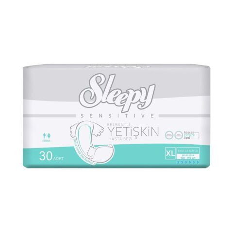 Sleepy Sensitive Yetişkin Bezi X Large 30 Adet