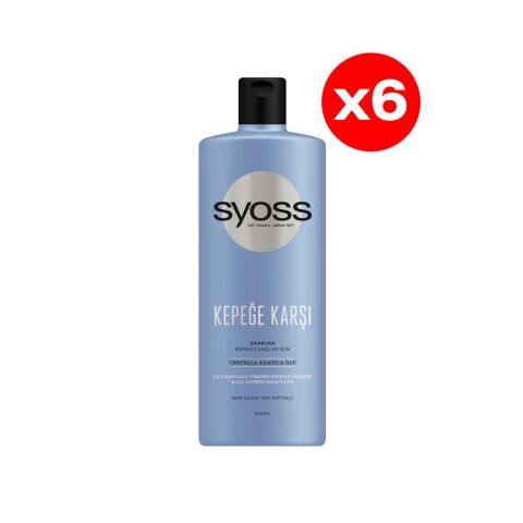 Syoss Kepeğe Karşı Şampuan 500 ml x 6