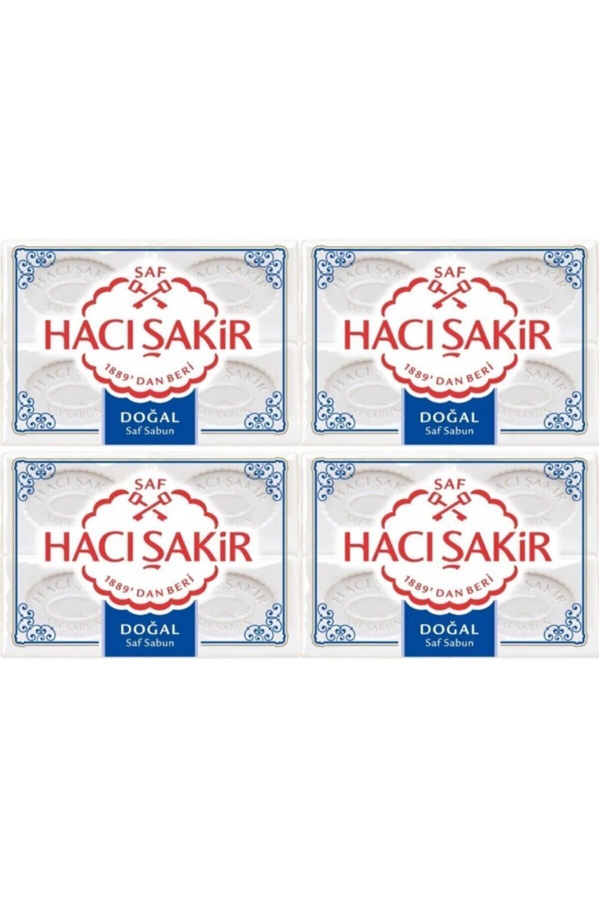 Hacı Şakir Kalıp Sabun 4'lü Doğal 600gr. X 4 Adet