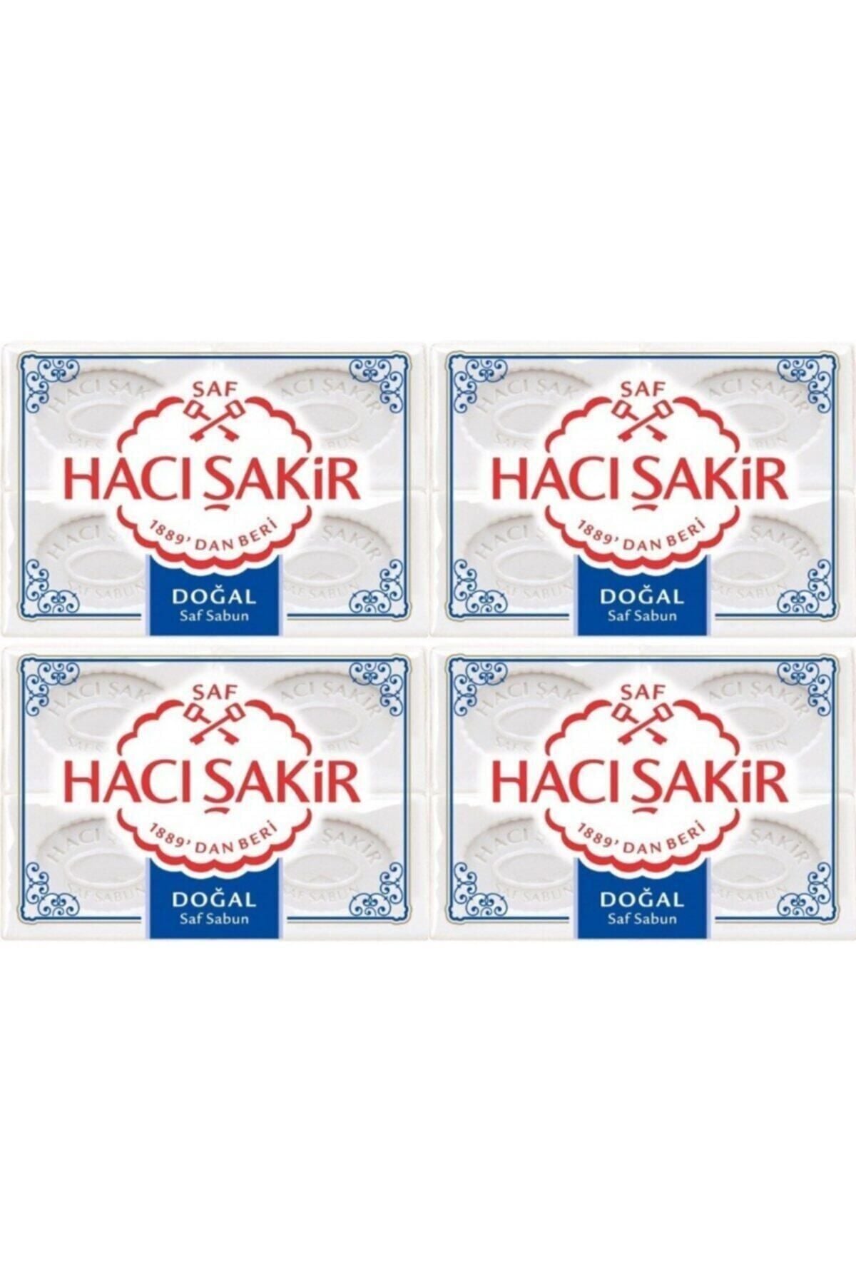 Hacı Şakir Kalıp Sabun 4'lü Doğal 600gr. X 4 Adet