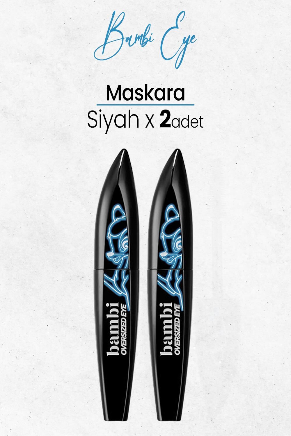 Loreal Paris Bambi Oversized Eye Maskara Siyah x 2 Adet