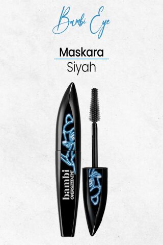 Loreal Paris Bambi Oversized Eye Maskara Siyah x 3 Adet