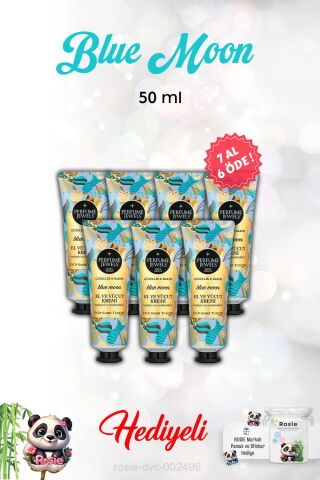 El Ve Vücut Kremi Blue Moon 7 AL 6 ÖDE ve Rosie