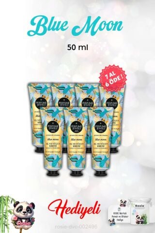 El Ve Vücut Kremi Blue Moon 7 AL 6 ÖDE ve Rosie