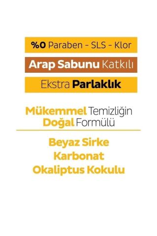 Sleepy Easy Clean Çamaşır suyu ve Arap sabun Katkılı 100'lü