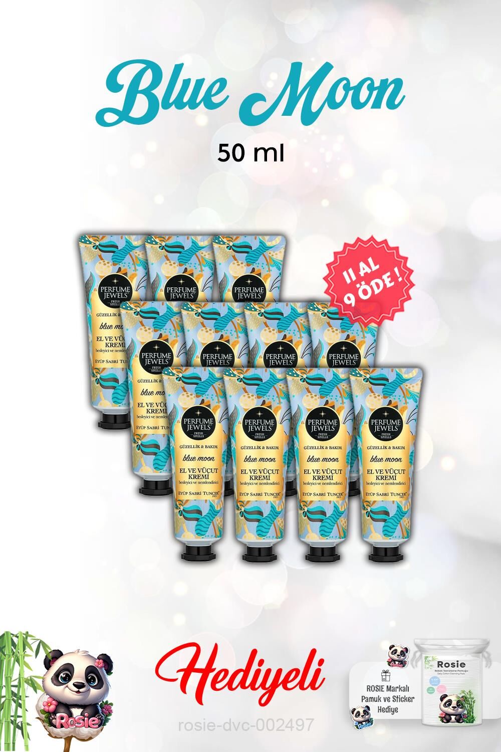 Blue Moon 11 AL 9 ÖDE El Ve Vücut Kremi 50 Ml veRosie