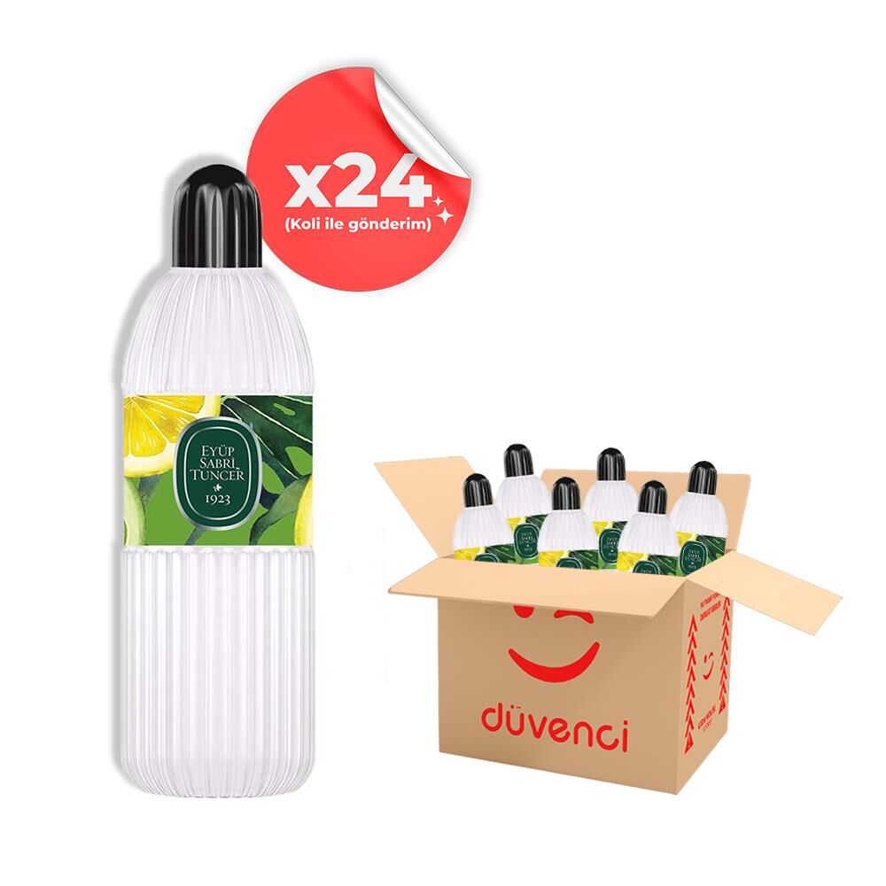 Eyüp Sabri Tuncer Çeşme Limonu Kolonyası Pet Şişe 400 ml x 24