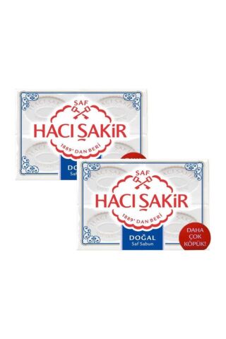 Hacı Şakir Doğal Kalıp Sabun 4x150 Gr X 2 Adet