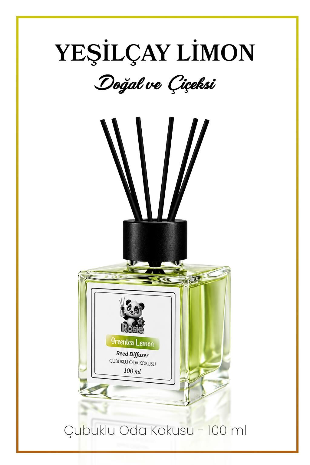 Yeşilçay Limon Çubuklu Oda Kokusu 100 ml