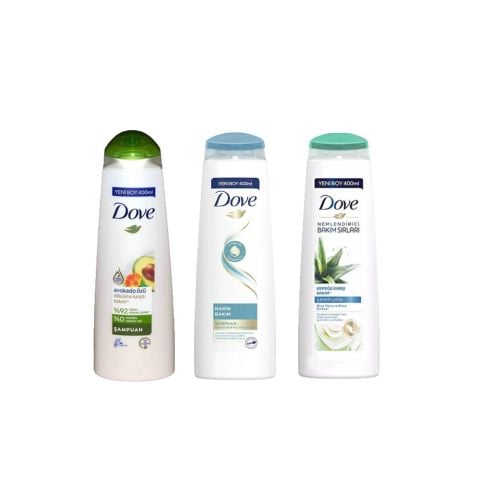 Dove Saç Bakım Şampuanı Avokado Özlü, Narin Bakım ve Aloe Vera
