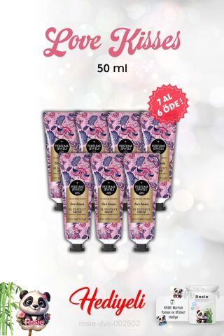Love Kisses 50 ml El Ve Vücut Kremi 7 AL 6 ÖDE ve Rosie