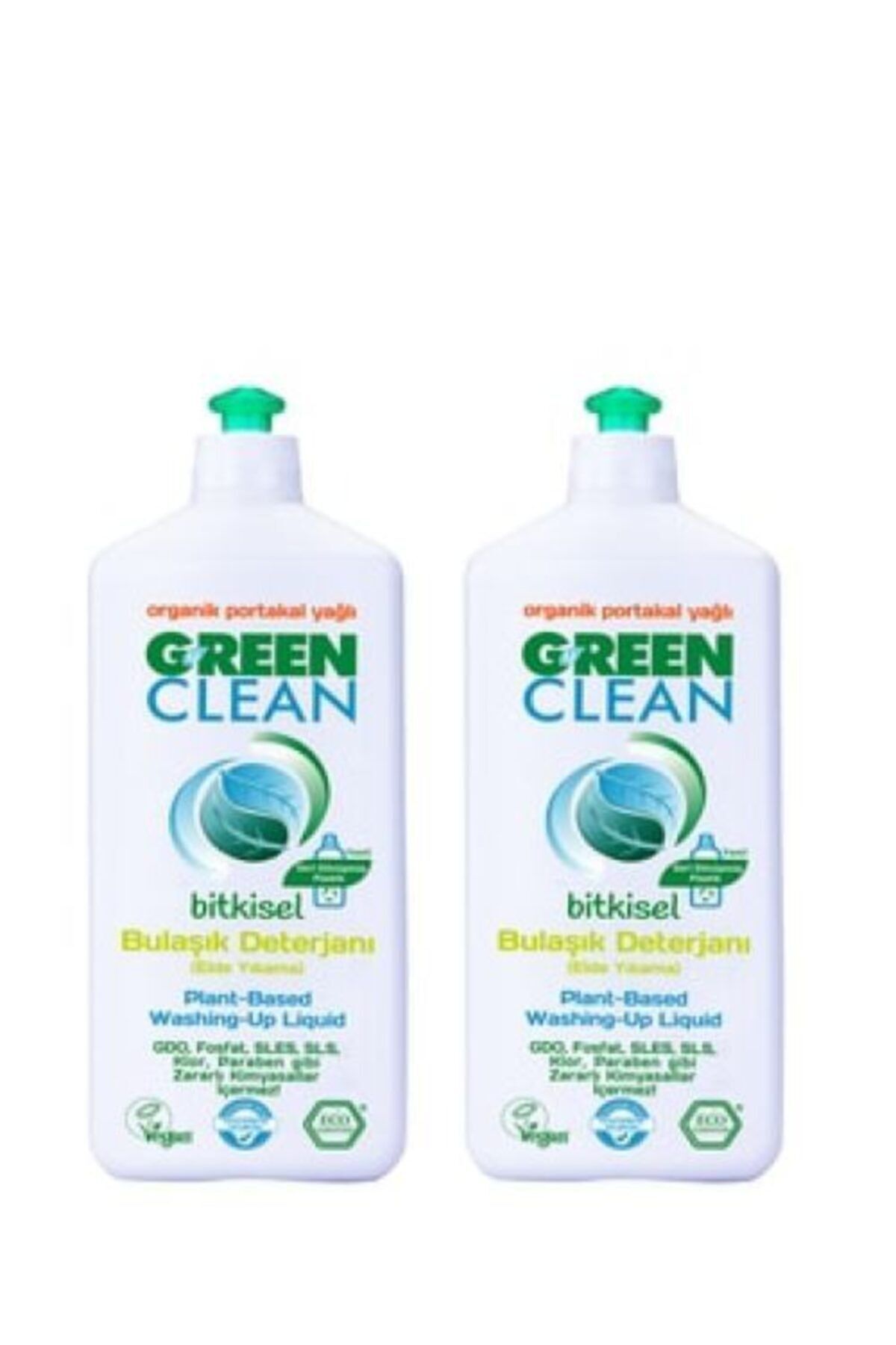 Green Clean 730ml Bulaşık Deterjanı 2li Set