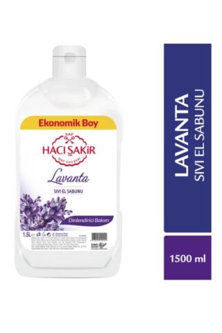 Hacı Şakir Sıvı Sabun Lavanta 1500 Ml 4 Adet