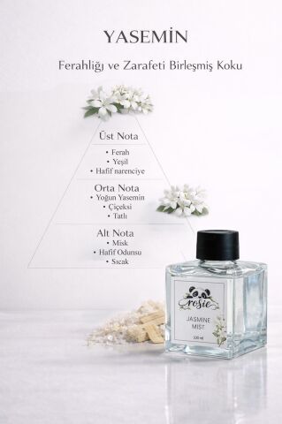 Yasemin Çubuklu Oda Kokusu 100 ml