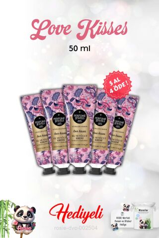 El Ve Vücut Kremi 5 AL 4 ÖDE Love Kisses 50 Ml ve Rosie