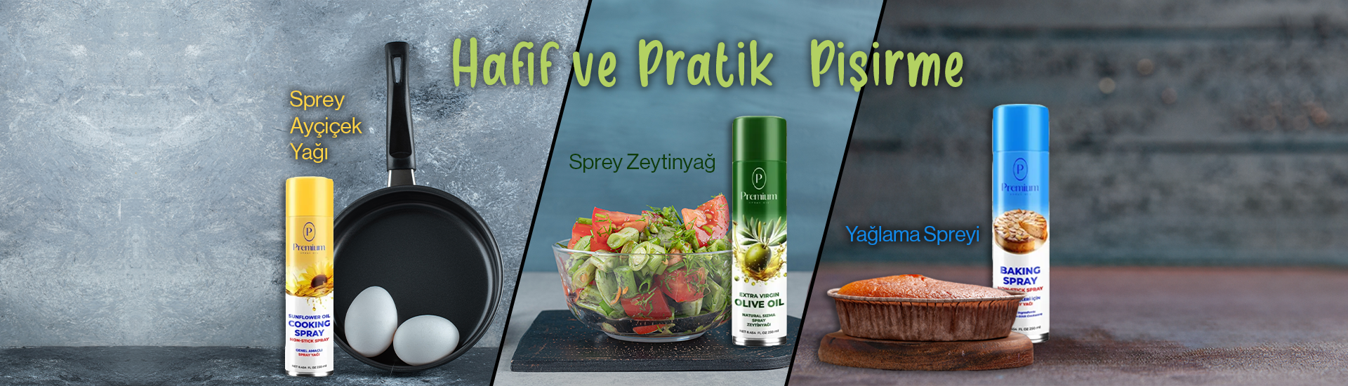 Premium Sprey Yağlar